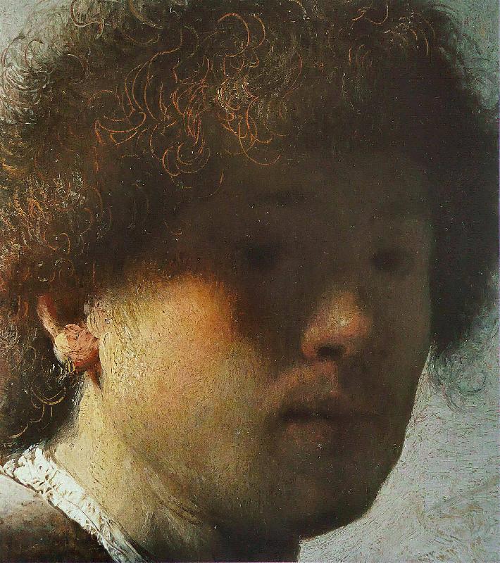 Rembrandt Peale Self portrait detail France oil painting art